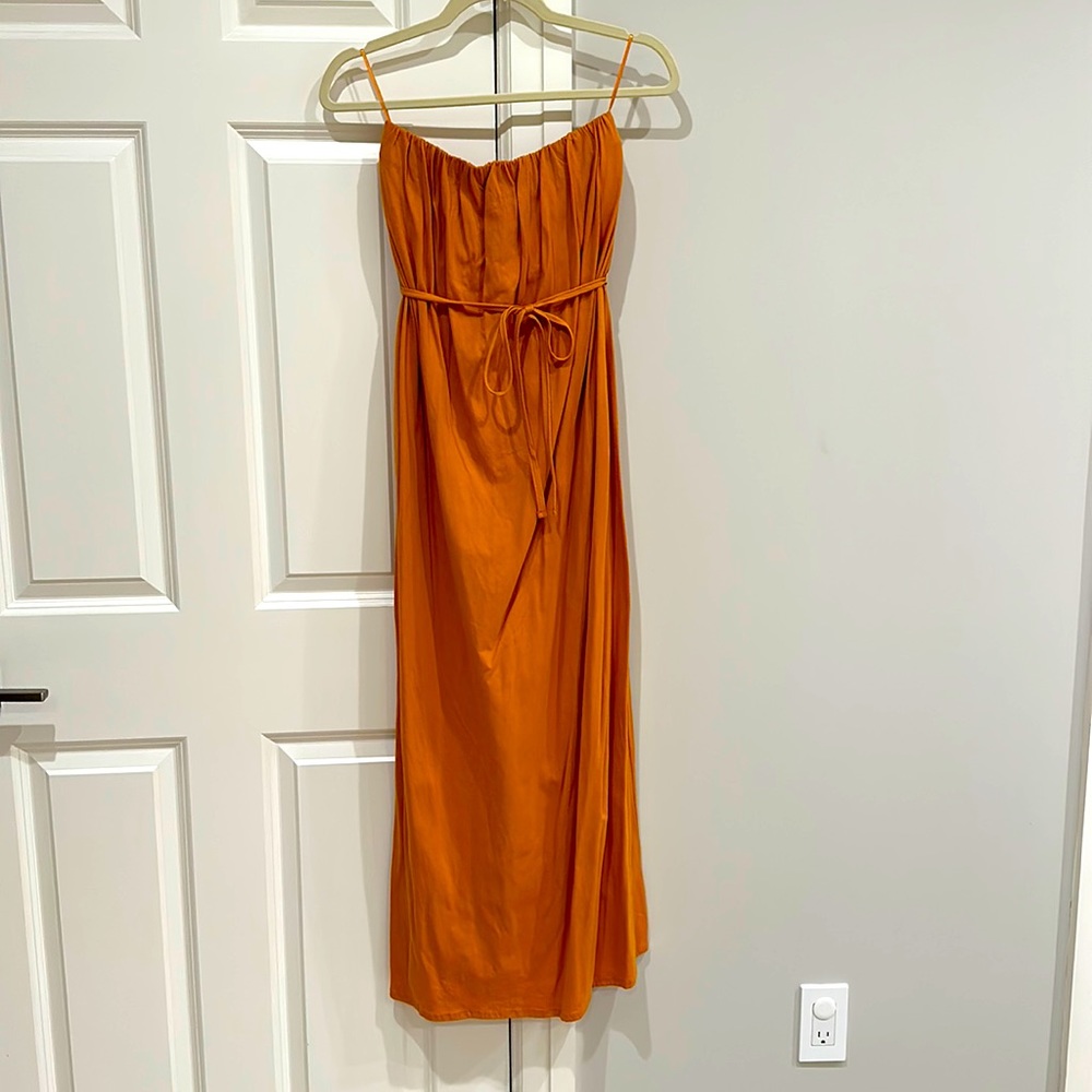 Zara New With Tags orange dress